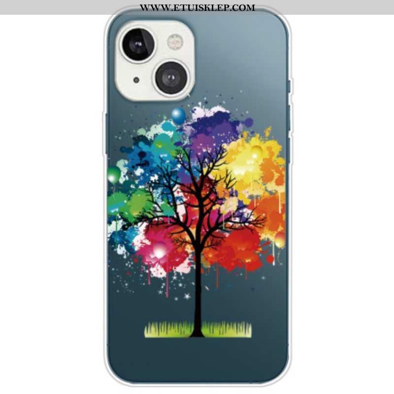 Futerały do iPhone 14 Plus Bezszwowe Akwarela Drzewo
